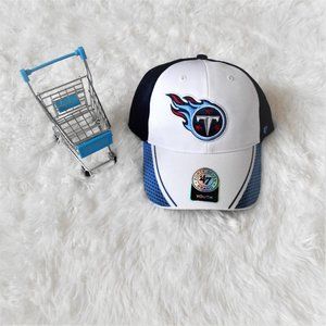 Tennessee Titans Youth Battlehawk Cap Boys Navy White
